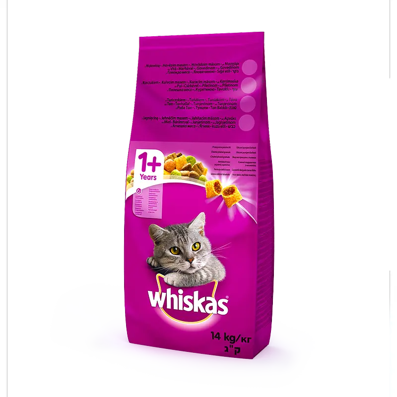 Сухий корм для котів Whiskas з яловичиною 14 кг - фото 3