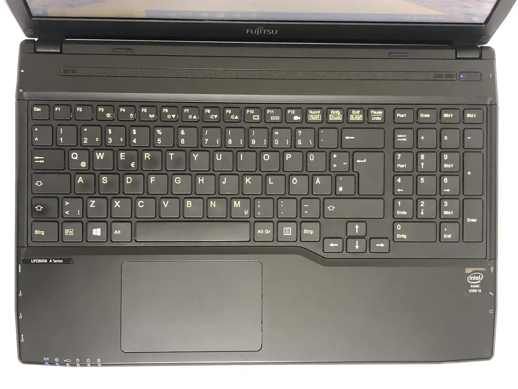 Ноутбук Fujitsu Lifebook A544 / 15.6" (1366х768) / i3-4000M / 8GB / 120GB SSD / Win10Pro - Б/в - фото 10