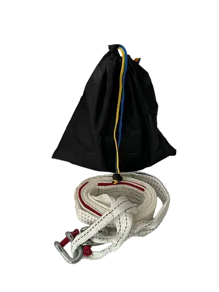 Трос буксирувальний зі скобами POPUTCHIK 3 т 4 м - фото 3