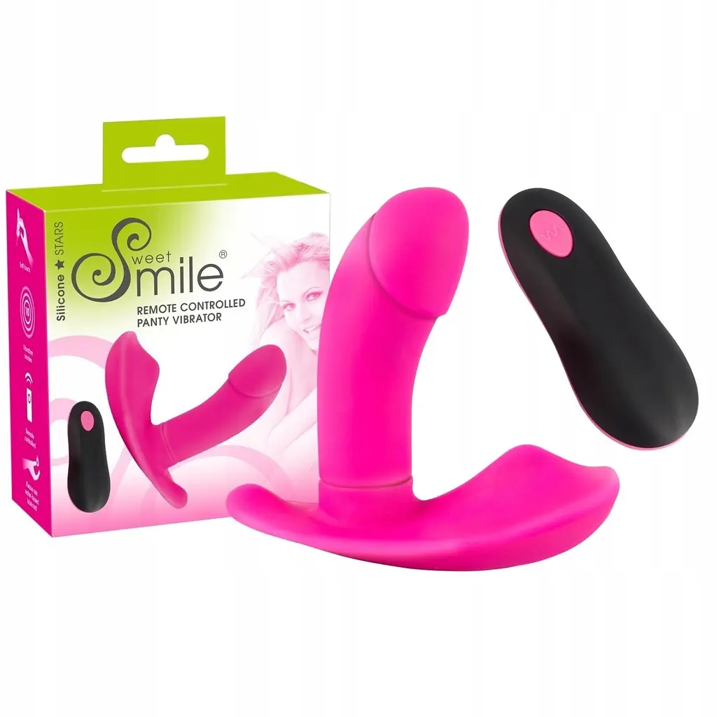 Вібратор Sweet Smile Remote Controlled Panty 10.7 см рожевий - фото 7