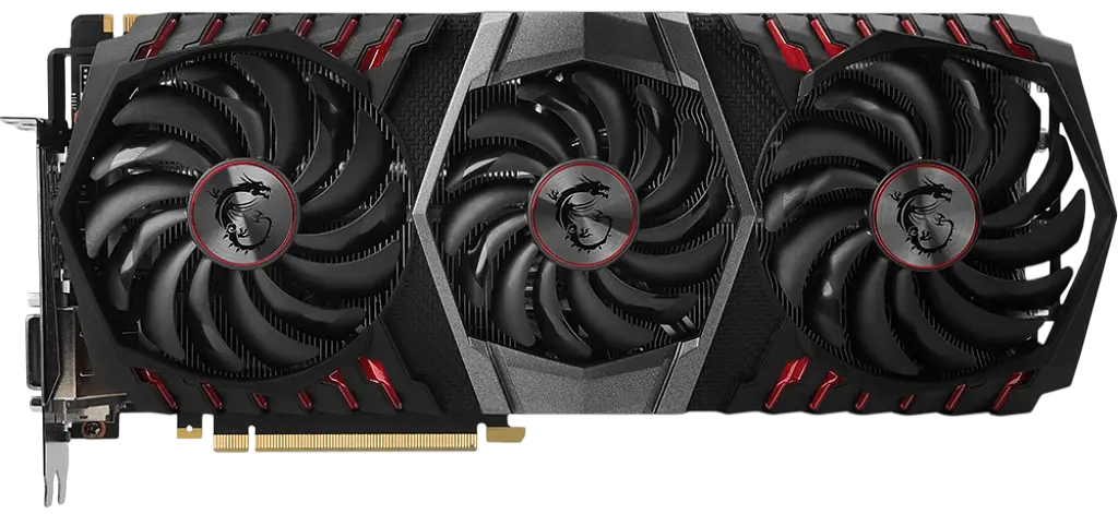 Видеокарта GeForce GTX 1080 Ti 11GB MSI Gaming X Trio (GTX 1080 Ti GAMING X TRIO) Б/У - фото 2