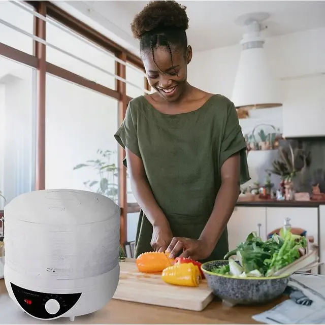 Сушарка-дегідратор для фруктів і овочів Esperanza EKD002 250 Вт напівавтоматична 5 секцій - фото 5