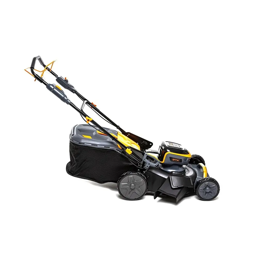 Газонокосарка акумуляторна самохідна GTM LM56/480SP-V KIT (48 см, 25-80 мм, 55 л, BL, GTM 56 В, комплект) - фото 5