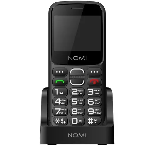 Телефон Nomi i2320 Black UA UCRF - фото 2