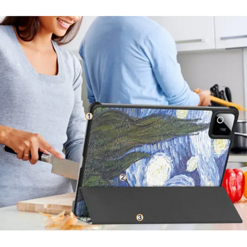 Чохол до планшета BeCover Smart Case Xiaomi Pad 8 / 8 Pro 11.2" Night (714589) - фото 6
