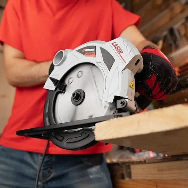 Пила дисковая ручная циркулярная электрическая Intertool Storm WT-0623 2000 Вт x 235 мм - фото 4