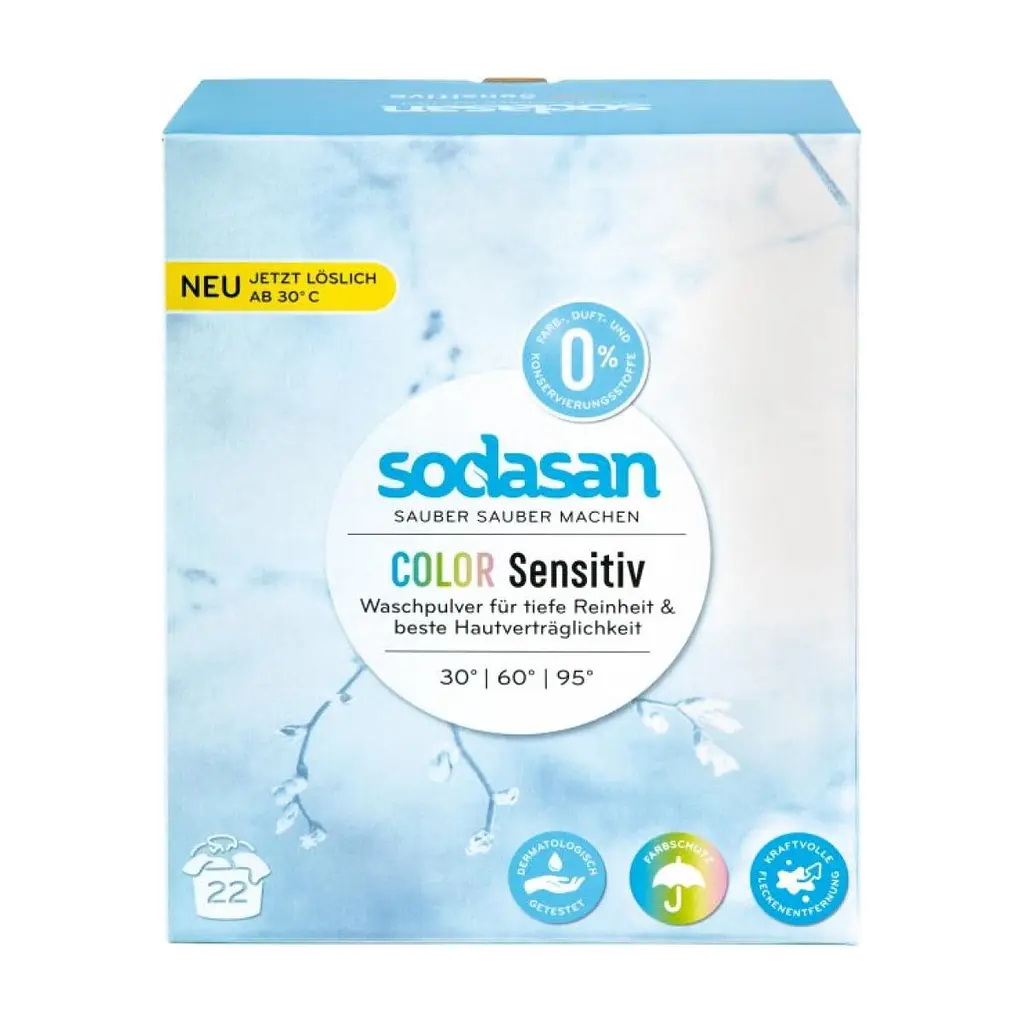 Пральний порошок Sodasan Comfort Sensitiv 1 кг (4019886050807)