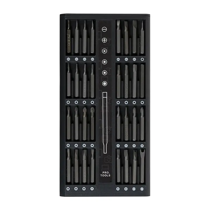 Набір магнітних прецизійних викруток Kit Bits 63 в 1 для точних робіт та дрібного ремонту в кейсі - фото 3