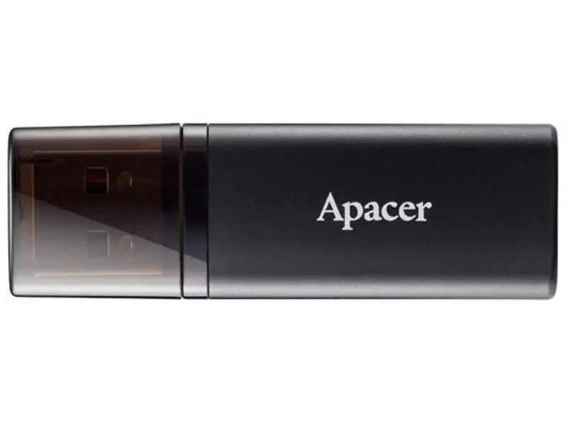 USB флеш накопичувач Apacer 64 GB AH25B USB 3.1 Black (AP64GAH25BB-1) - фото 2
