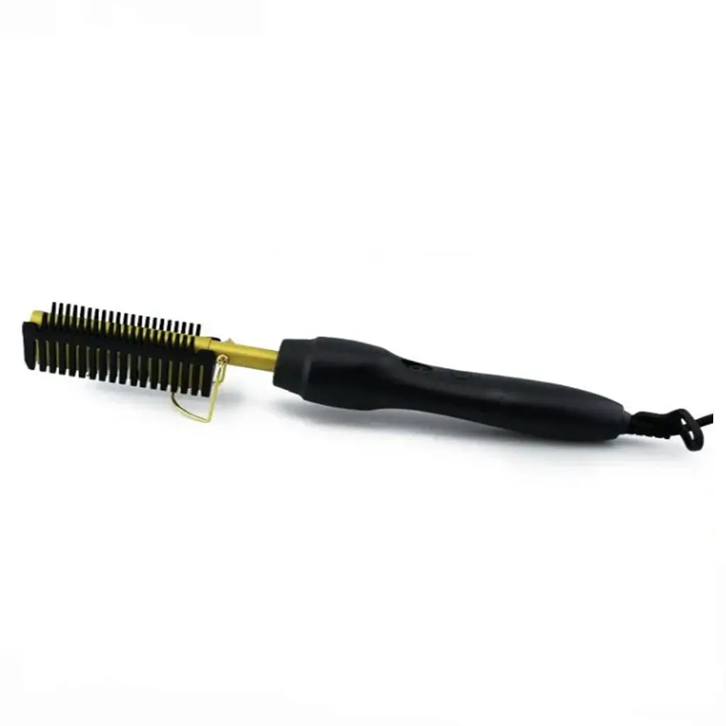 Розчіска-випрямляч для волосся High Heat Brush ∙ Електричний гребінь для укладання, випрямлення, розгладження волосся - фото 3