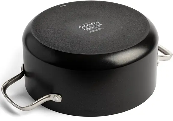 Каструля з кришкою GreenPan Copenhagen CC003345-001 24 см 4.9 л чорна - фото 2