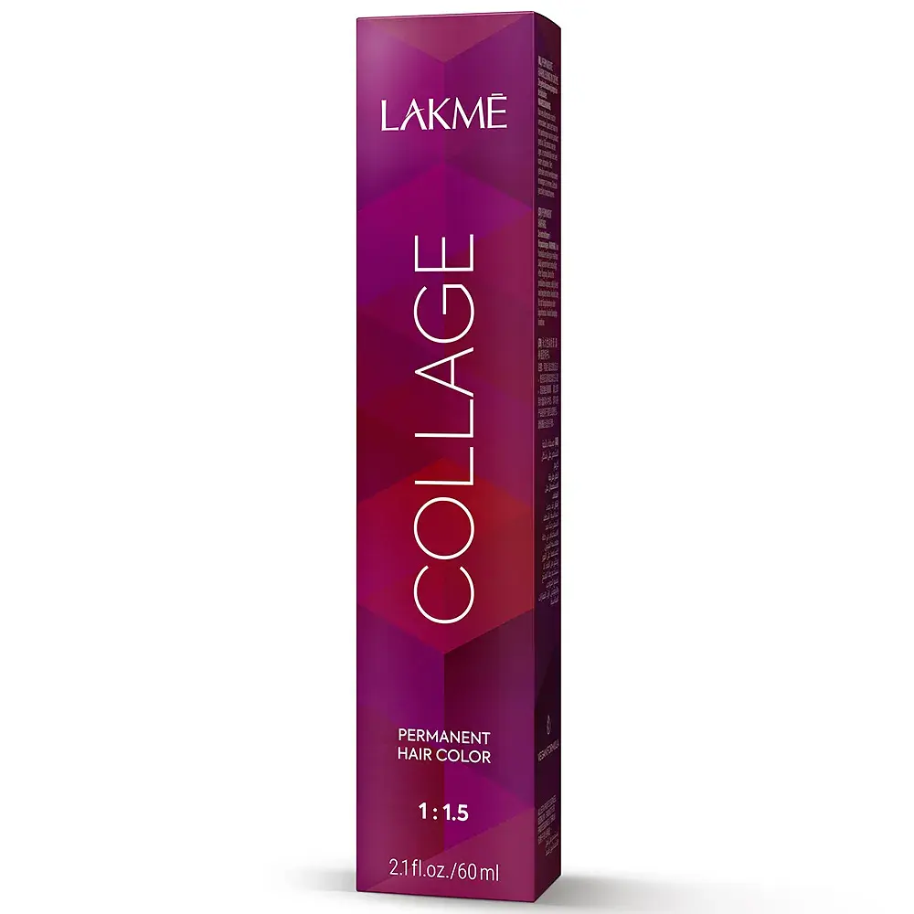 Перманентна фарба для волосся Lakme Collage відтінок 10/17 (попільно-блакитний сріблястий) 60 мл - фото 2