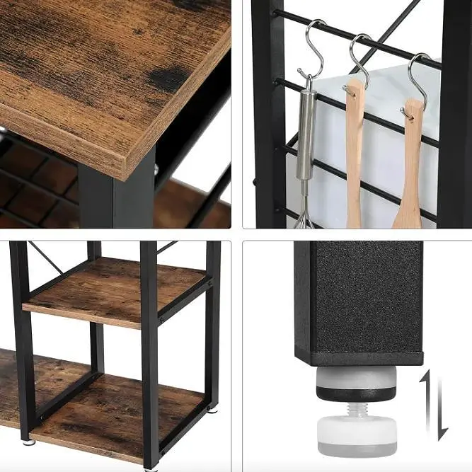 Стеллаж Leobert Kasper кухонный остров в стиле Loft - фото 5