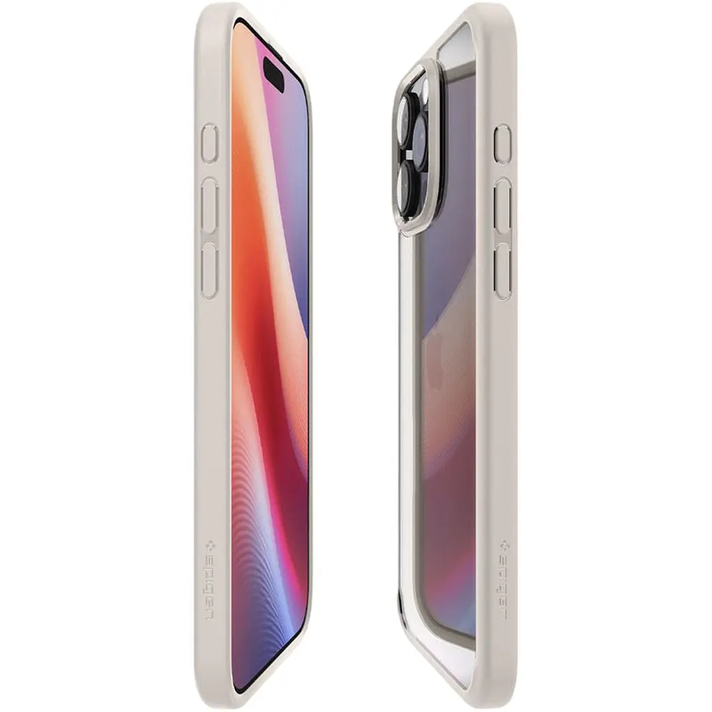Чохол Spigen Ultra Hybrid для Apple iPhone 16 Pro Natural Titanium (ACS08127) [117932] - фото 4