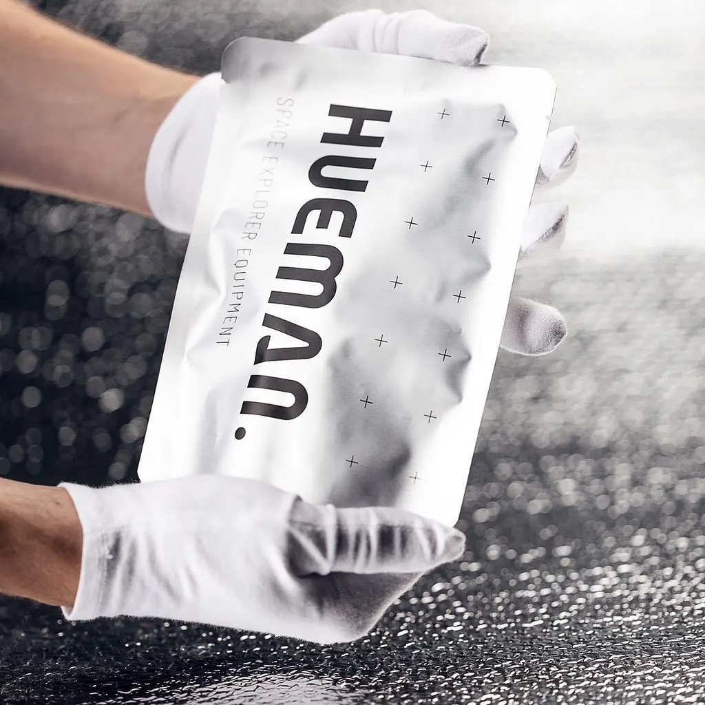 Анальна пробка Hueman Deep Space Vibrating Anal Plug 12.7 см (фіолетовий) - фото 4