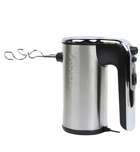 Міксер ручний Lexical LMX-1706 на 5 швидкостей 300W Silver-Black (3_01518) - фото 2
