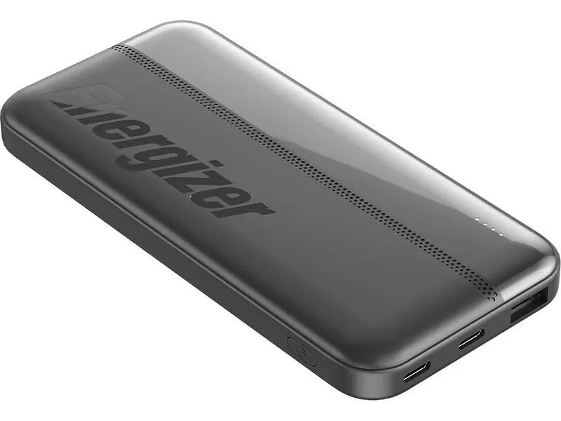 Зовнішній акумулятор (павербанк) Energizer 10000mAh 15W Black (UE10050CC) - фото 3