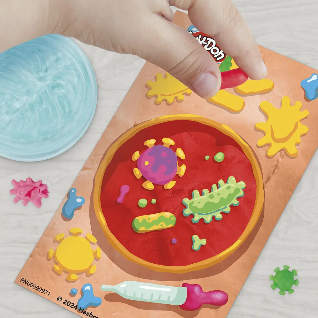 Набор для творчества Hasbro с массой для лепки Play-Doh Микроскоп (G0494) - фото 12
