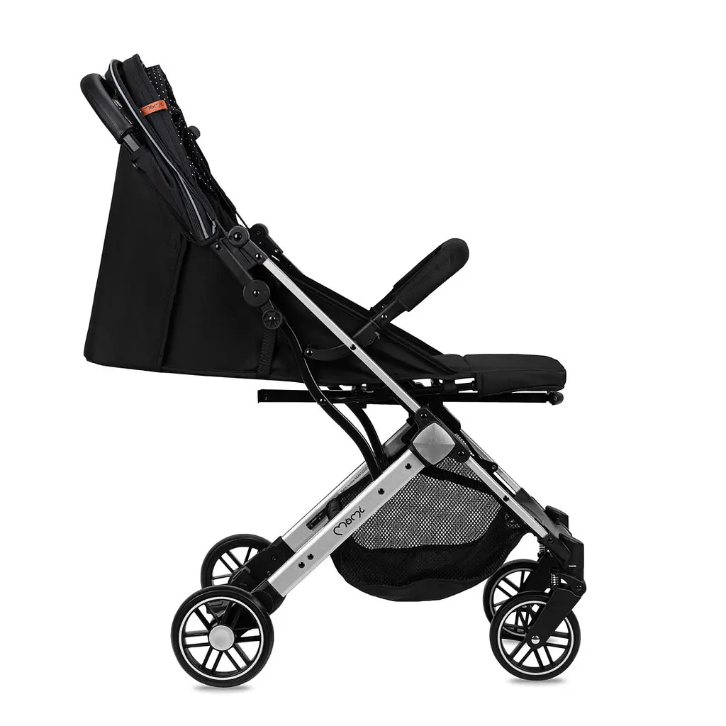 Коляска прогулянкова MoMi Estelle Light Black-Silver (WOSP00051) - фото 3