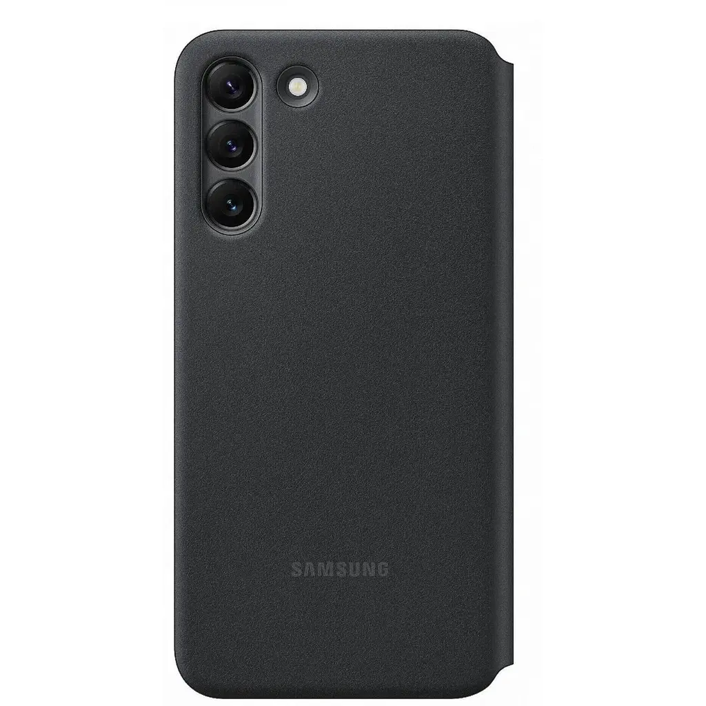 Оригинальный чехол-книжка Samsung для Galaxy S22 Plus Smart LED View Cover (6.6") Черный (EF-NS906PBEGRU) - фото 7