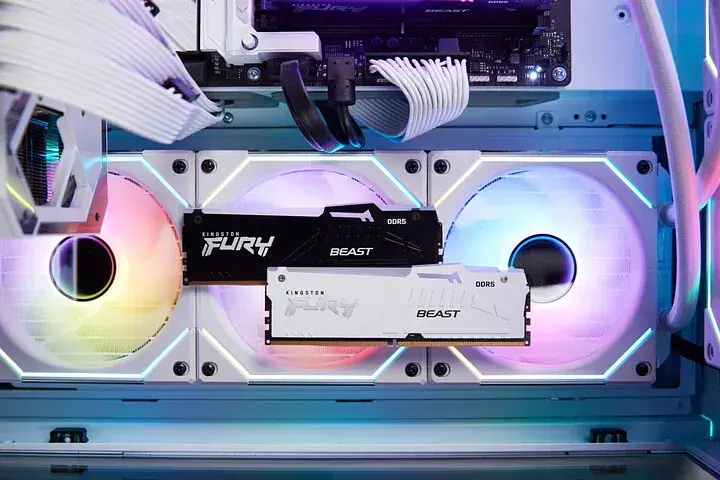 Оперативна пам'ять Kingston FURY 64 GB (2x32GB) DDR5 6000 MHz Beast RGB EXPO White (KF560C36BWEAK2-64) - фото 7