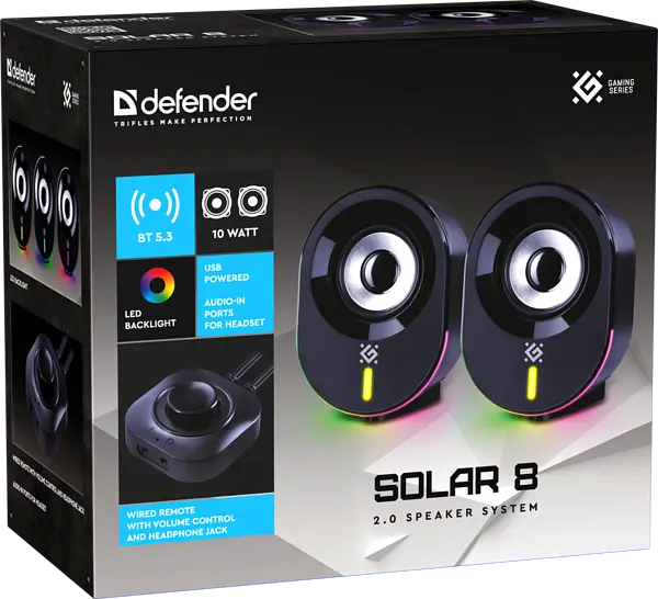 Акустика Defender Solar 8 10Вт (65938) - фото 13