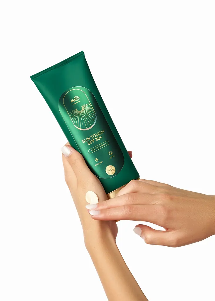 Крем для тіла Торкання сонця SPF 30+ MyIDi 200 мл - фото 3