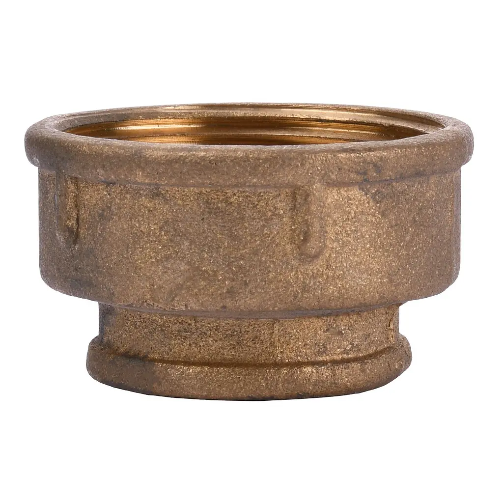 Муфта редукційна латунна 1 1/2″ВР х 1″ВР ливарна 309Б 000012378 - фото 2