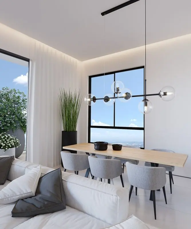 Люстра "BB", PikArt ст. 15393 Черный Прозрачный - фото 4