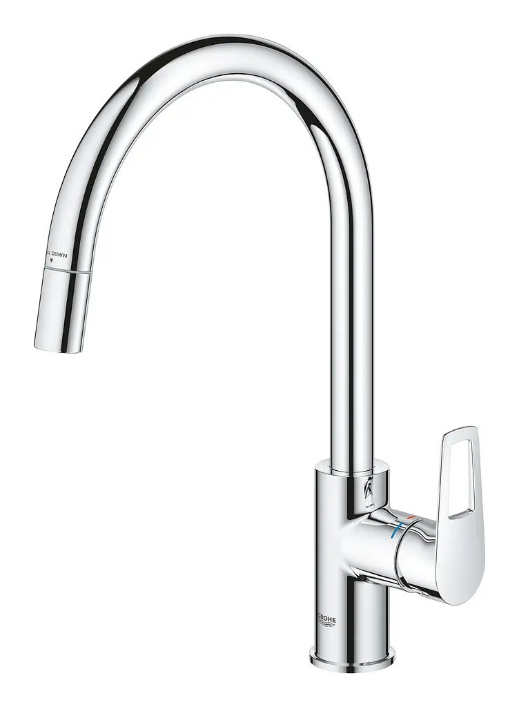 BauLoop New Одноважільний змішувач для кухні (30543000) - фото 4
