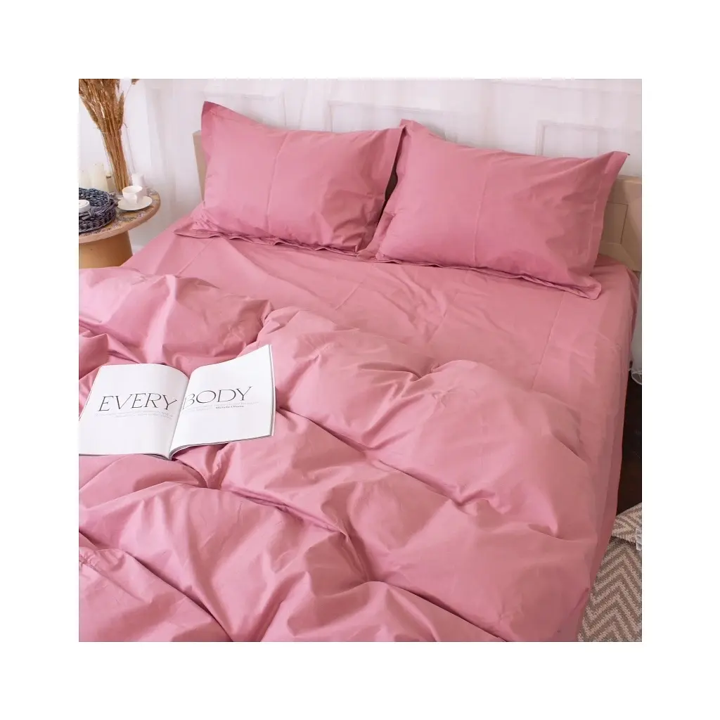 Постільна білизна MirSon Poplin Line 041 Wild rose 2 x 143 x 210 (2200006278566) - фото 2