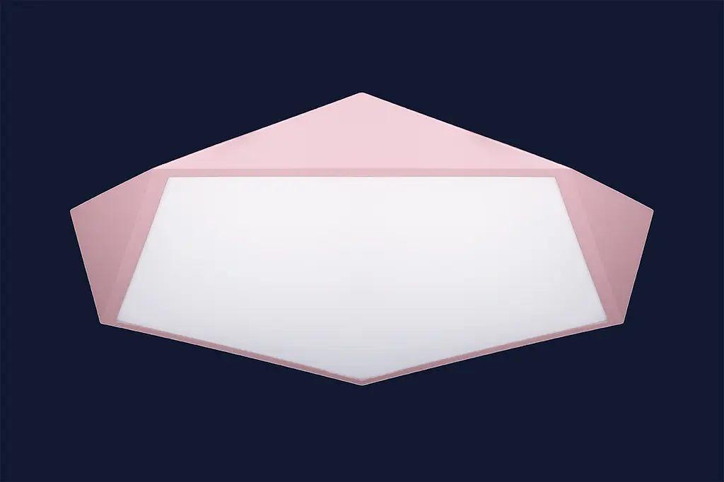 Люстра потолочна LED Levistella 752L78 PINK, 90W, рожевий акрил, сучасний стиль для дому - фото 2