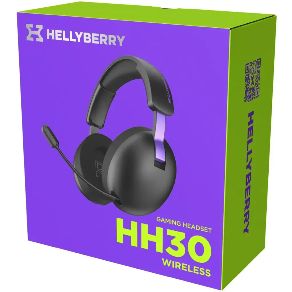 Навушники Hator Hellyberry HH30 wireless Black-violet - фото 9