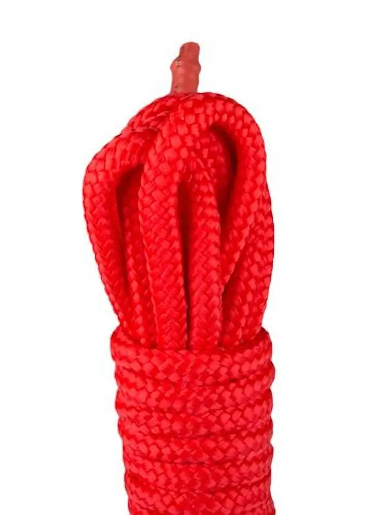 Мотузка EasyToys Bondage Rope, 5 м (червоний) - фото 3