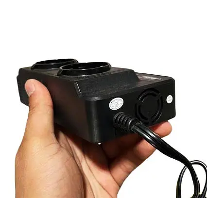 Инвертор преобразователь постоянного тока Q-CC8200 300 Вт 12/220V 2 розетки 2 USB TypeC - фото 3