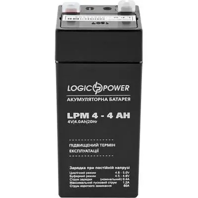 Батарея до ДБЖ LogicPower LPM 4В 4 Ач (4135) - фото 2