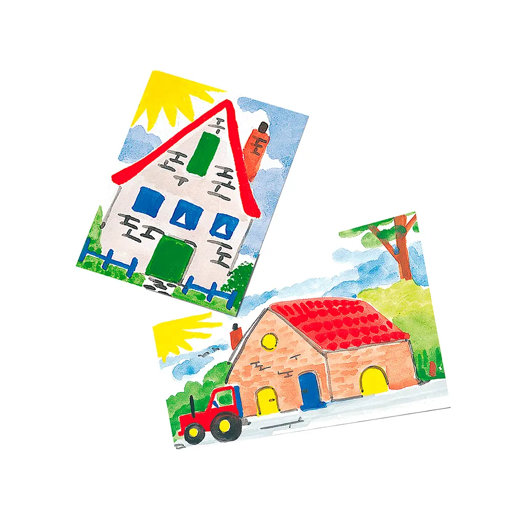 Набір для малювання Ses Creative Гуаш-Фарби Веселки, 6 кольорів (00361S) - фото 5