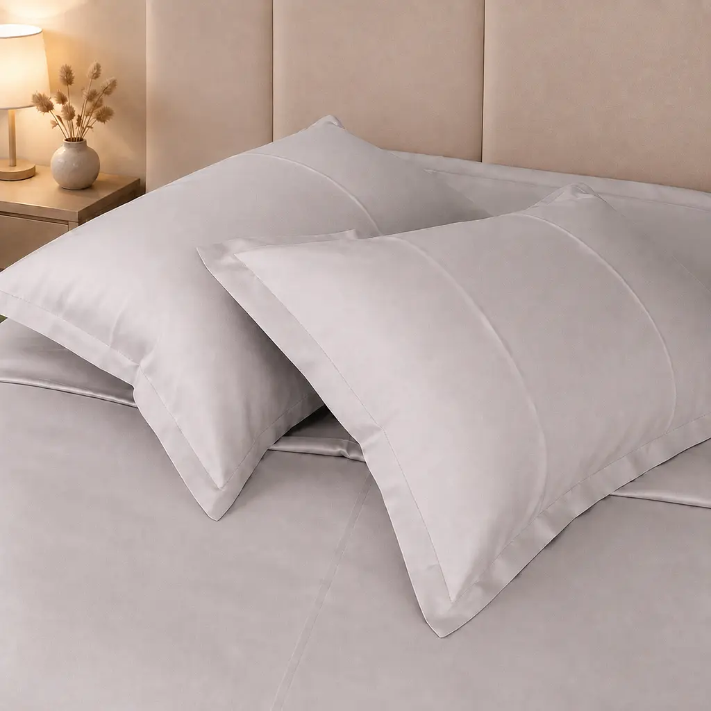 Простирадло на гумці MirSon Tencel Light Beige 70х130 см (2200013882596) - фото 6