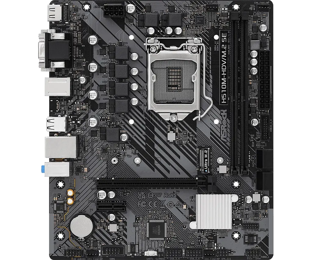 Материнська плата ASRock H510M-HDV/M.2 SE Socket 1200 - фото 2