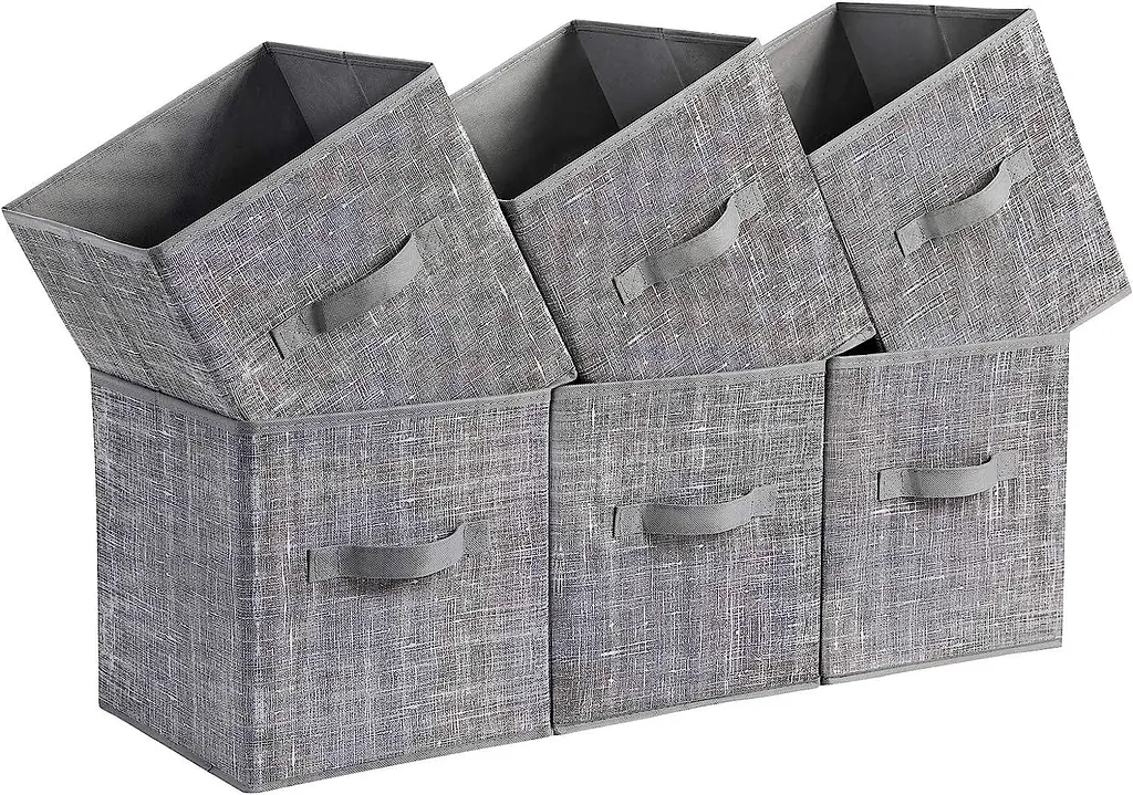 Набір складаних органайзерів для зберігання Leobert CubeFit, сірий - фото 2