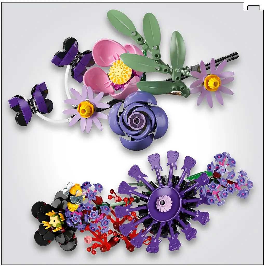 Конструктор LEGO Botanicals Букет квітів Олівії Родріґо 400 ел. (11507) - фото 11