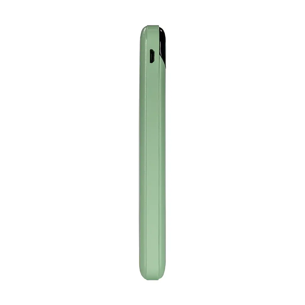 Повербанк 10000mAh Power Bank Kraft KPB-2010FC Green 22.5W QC3.0 (43-00092) - фото 2