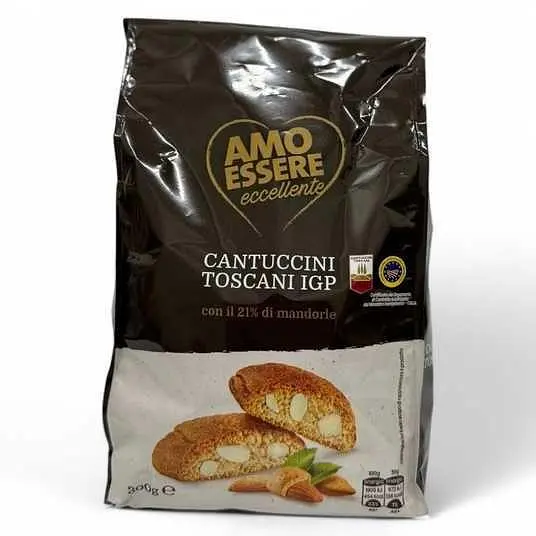 Печиво Кантучіні Amo Essere Cantuccini Toscani IGP 300 г