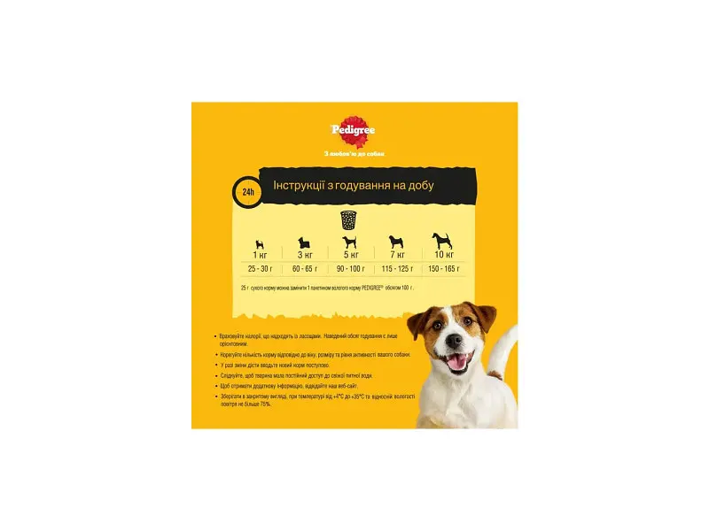Сухий корм для собак Pedigree для малих порід з яловичиною та овочами 12 кг (5998749120910) - фото 3