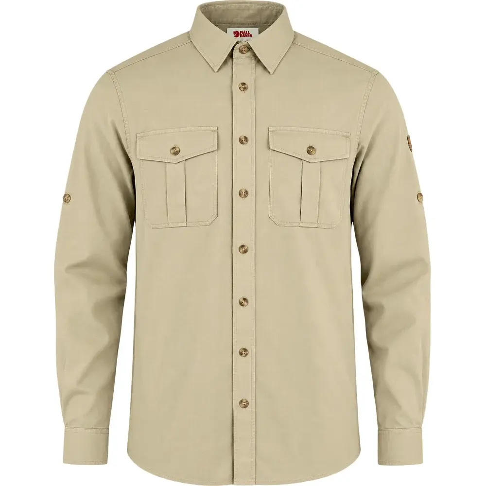 Сорочка Fjallraven Ovik Travel Shirt LS XXL Sand Stone