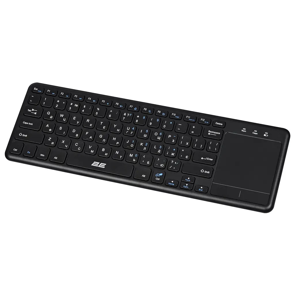 Клавіатура ножнична KT100 78key, WL, EN/UK, чорний 2E teh0013902 - фото 6