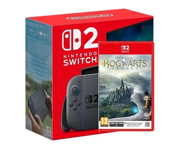 Ігрова консоль Nintendo Switch 2 Black + Гра Hogwarts Legacy російські субтитри - фото 2