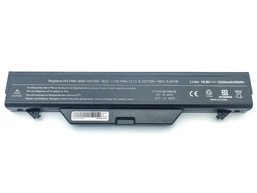 Акумулятор для HP ProBook 4510s, 4710s, 4515s, 4715s (HSTNN-OB89) (10.8V 5200 mAh 56Wh) - фото 2