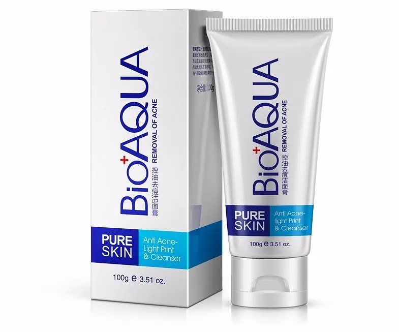 Пінка для вмивання Pure Skin Anti-Acne для проблемної шкіри від Bioaqua 100 г - фото 2