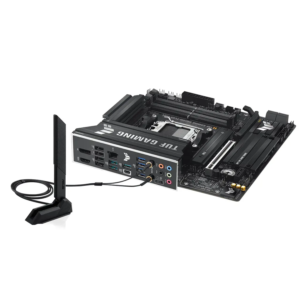 Материнская плата TUF GAMING B850M-PLUS WIFI7 sAM5 B850 4xDDR5 M.2 HDMI DP Wi-Fi BT mATX Asus teh0018943 - фото 8